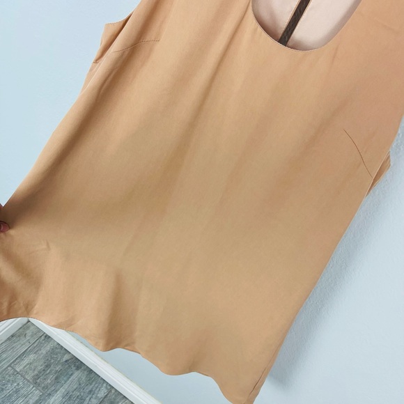 Lovers + Friends Beautiful Light Dust Pink Cream Halter escape dress - Picture 5 of 9